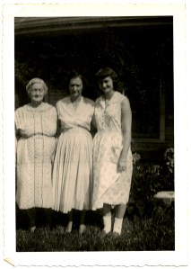 My great grandmother, Helen. My granny Mary, and my beautiful mama, Marthella.